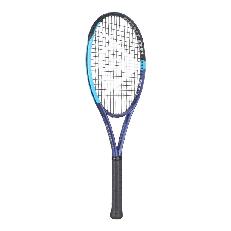 Dunlop Tennisschläger FX 500 Tour 98in/305g/Turnier 2026 blau - unbesaitet -